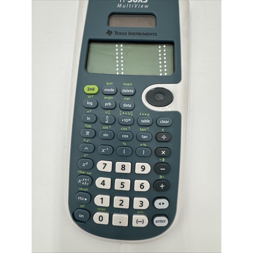 Texas‎ Instruments TI-30XS MultiView Scientific Calculator - Gray Math - Picture 4 of 12